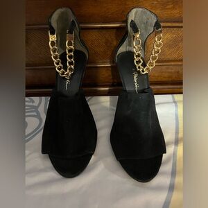 3.1 Phillip Lim Sandal  Women’s Black Berlin Ankle Chain Designer 36 1/2 (6)